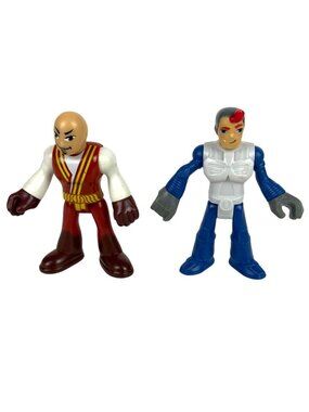 Fisher-Price Imaginext Replacement Action Figures Ninja Warrior & Astronaut